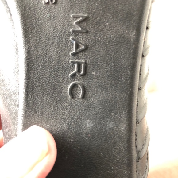 Vintage black leather booties - Picture 7 of 8